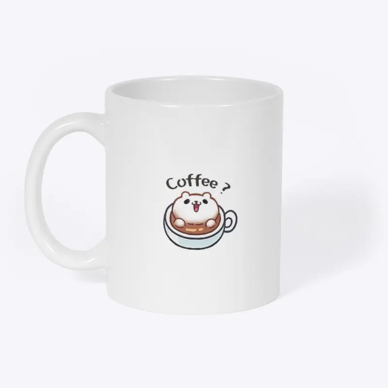 Cute Coffee Cat